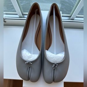 Margiela Grey Tabi Ballerina Flats